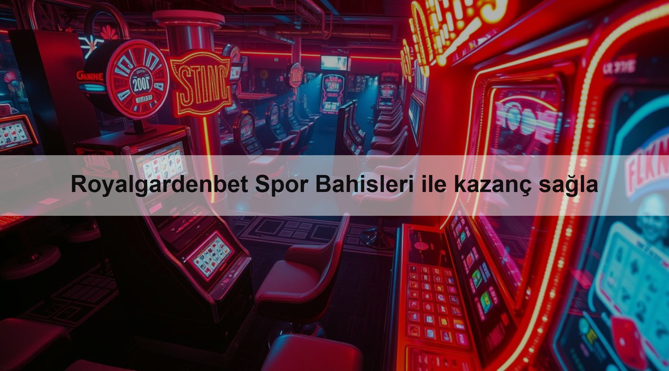 Royalgardenbet Spor Bahisleri ile kazanç sağla
