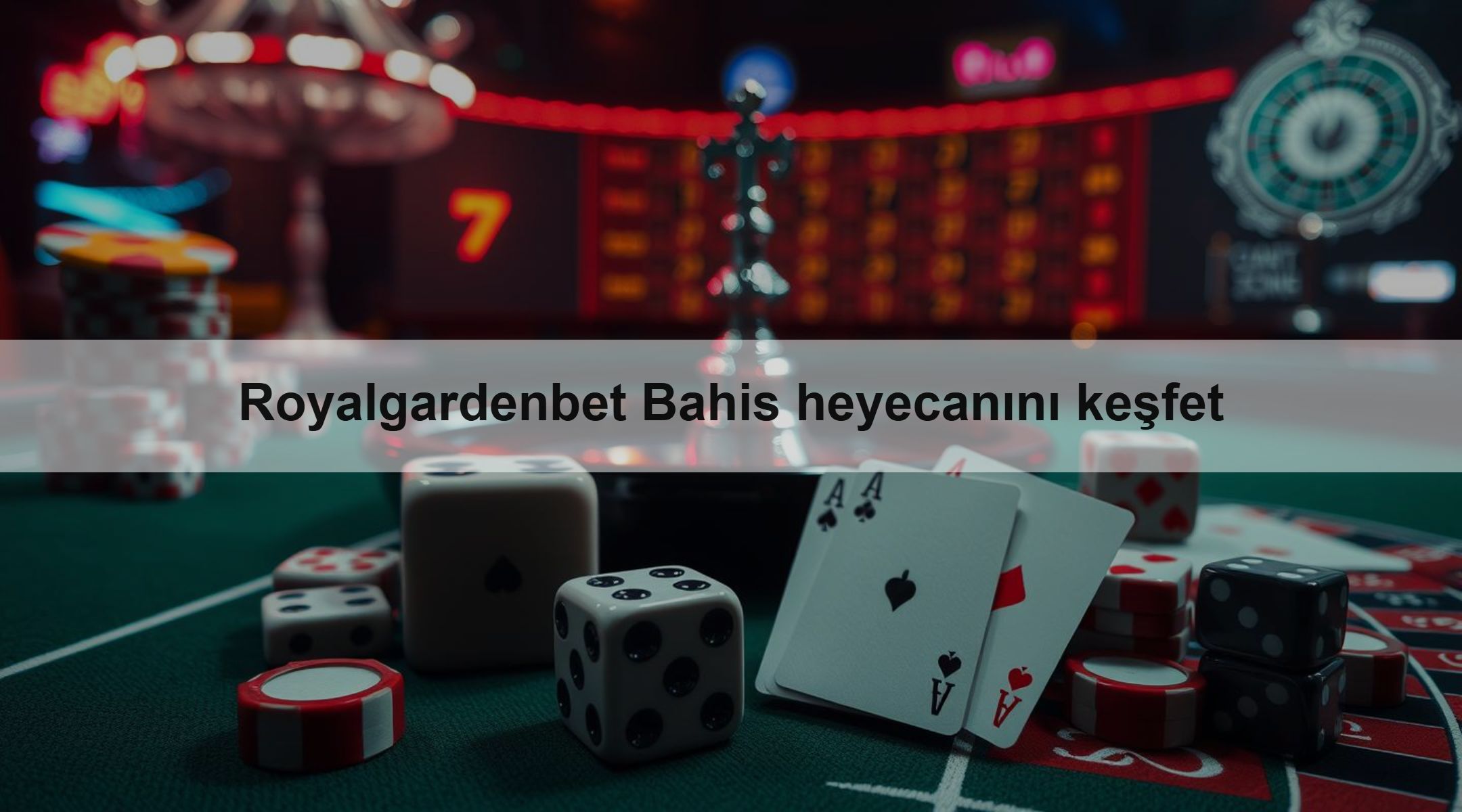 Royalgardenbet Bahis heyecanını keşfet